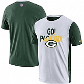 Green Bay Packers Nike Performance T-Shirt White,baseball caps,new era cap wholesale,wholesale hats